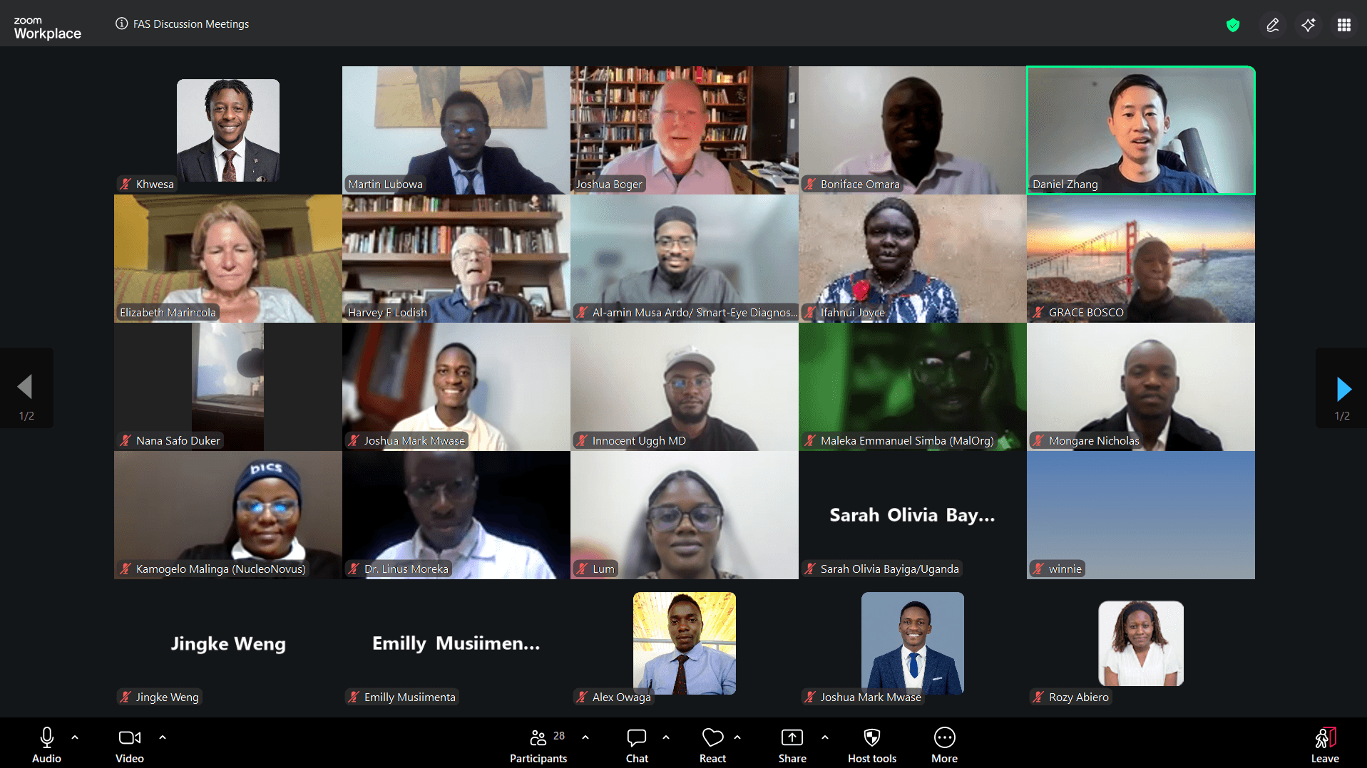 The 2026 Future African Scientist Biocamp cohort