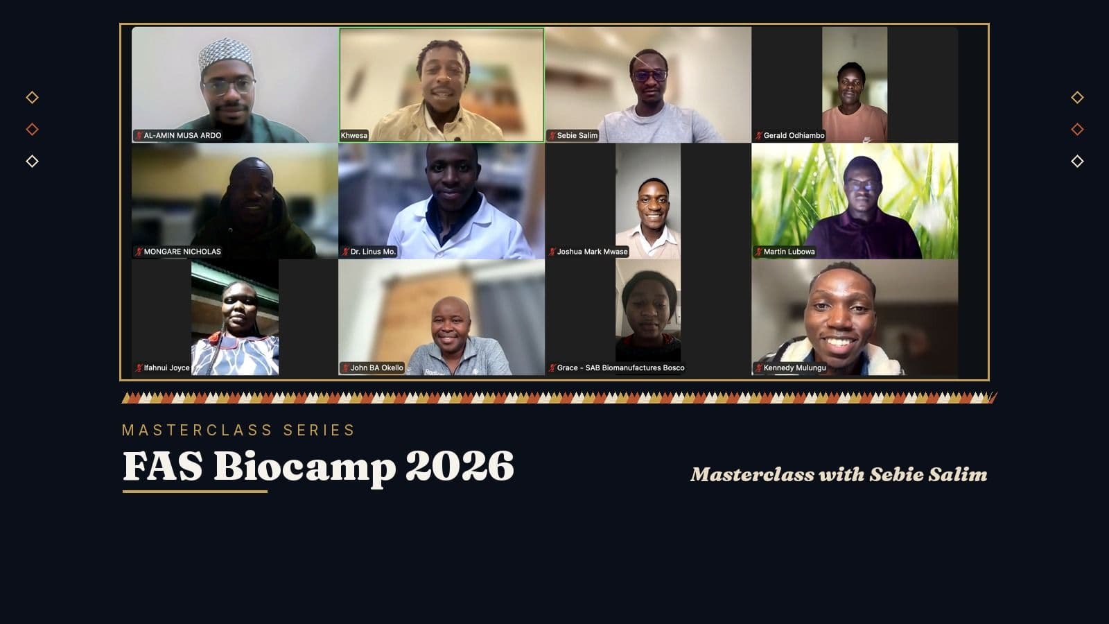 From Scientist to Founder: Sebie Salim at the FAS Biocamp